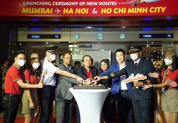 Vietjet launches direct flights between Hanoi HCM City and Mumbai